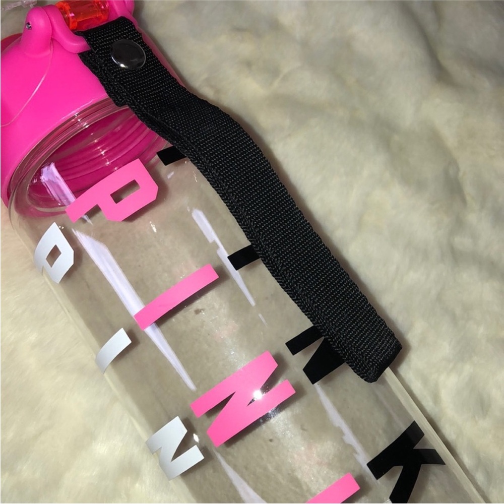 PINK collegiate water bottle